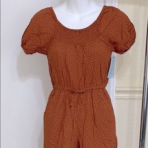 Brown JUMPSUITS
